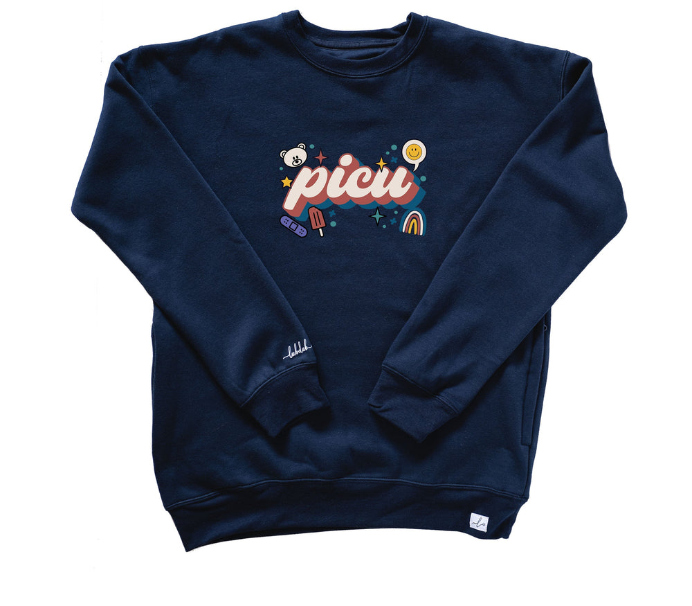 Retro - Pocketed Crew Sweatshirt