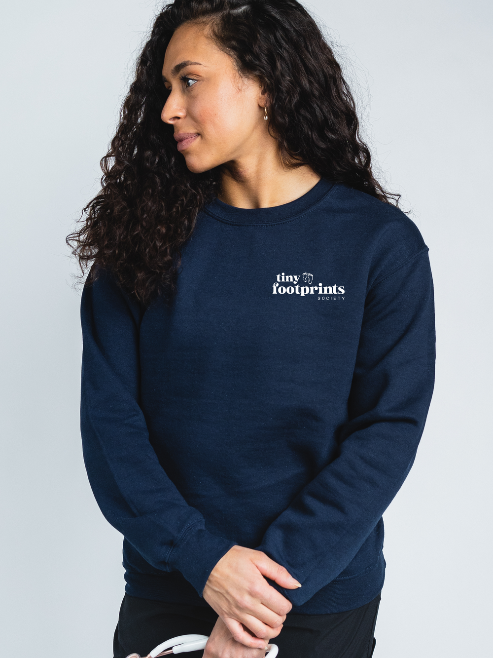 Tiny Footprints Fundraiser 2025 - Non-Pocketed Crew Sweatshirt