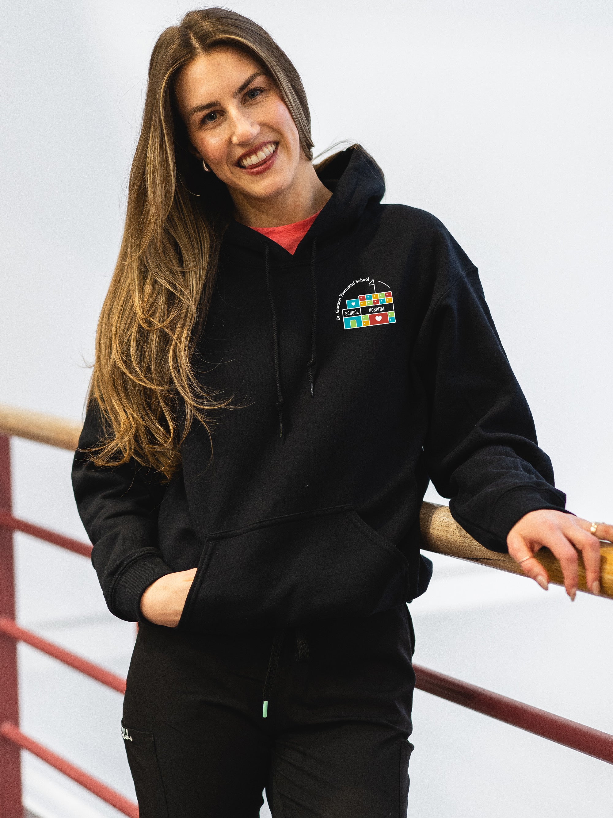 Dr. Gordon Townsend School Alberta Children's Hospital - Everyday Hooded Sweatshirt - Lubdub Apparel