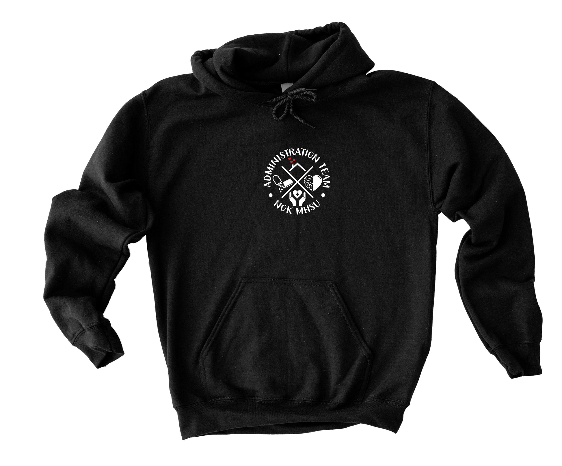 NOK Mental Health and Substance Use Administrative Team - Everyday Hooded Sweatshirt - Lubdub Apparel