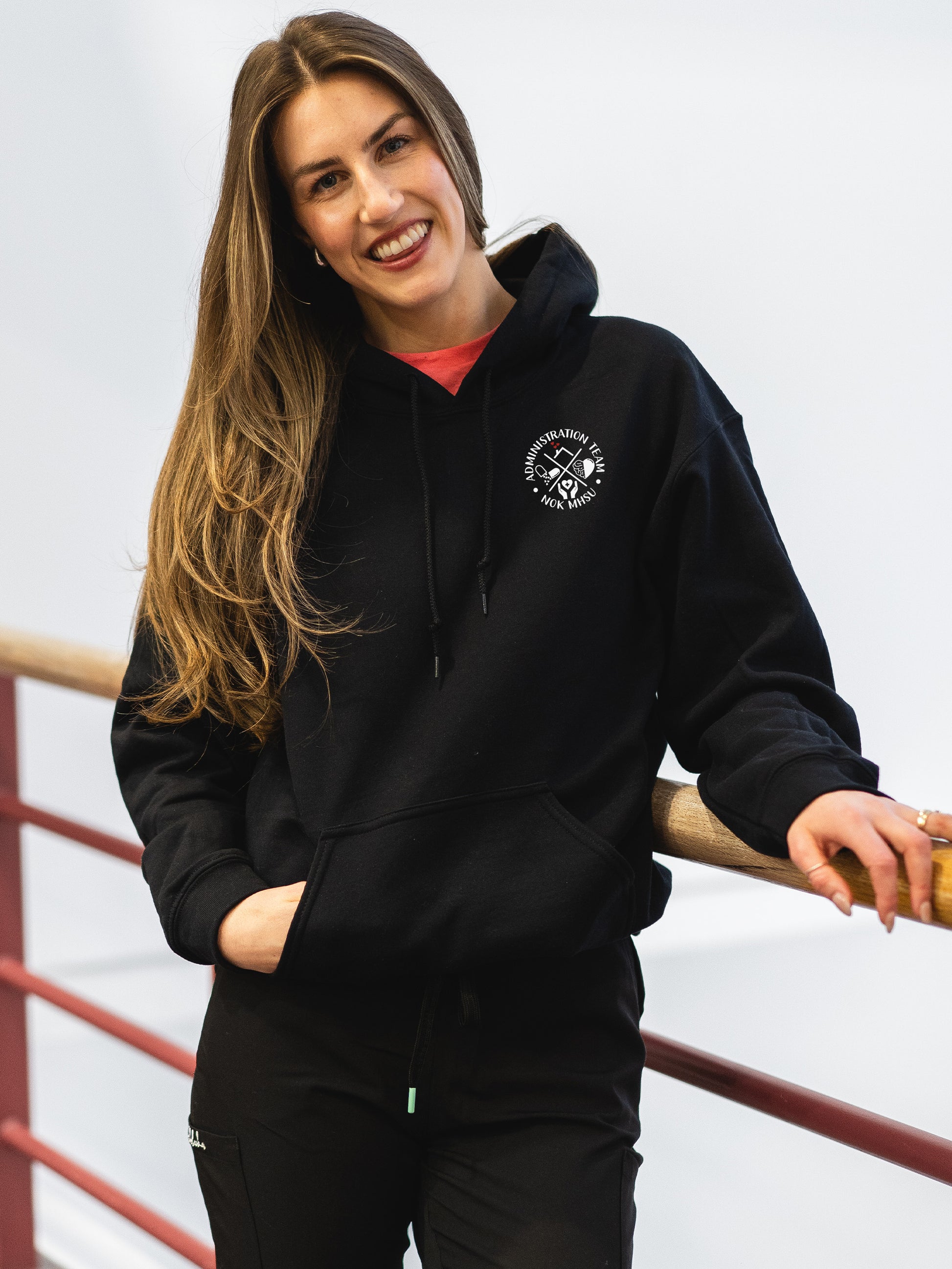 NOK Mental Health and Substance Use Administrative Team - Everyday Hooded Sweatshirt - Lubdub Apparel