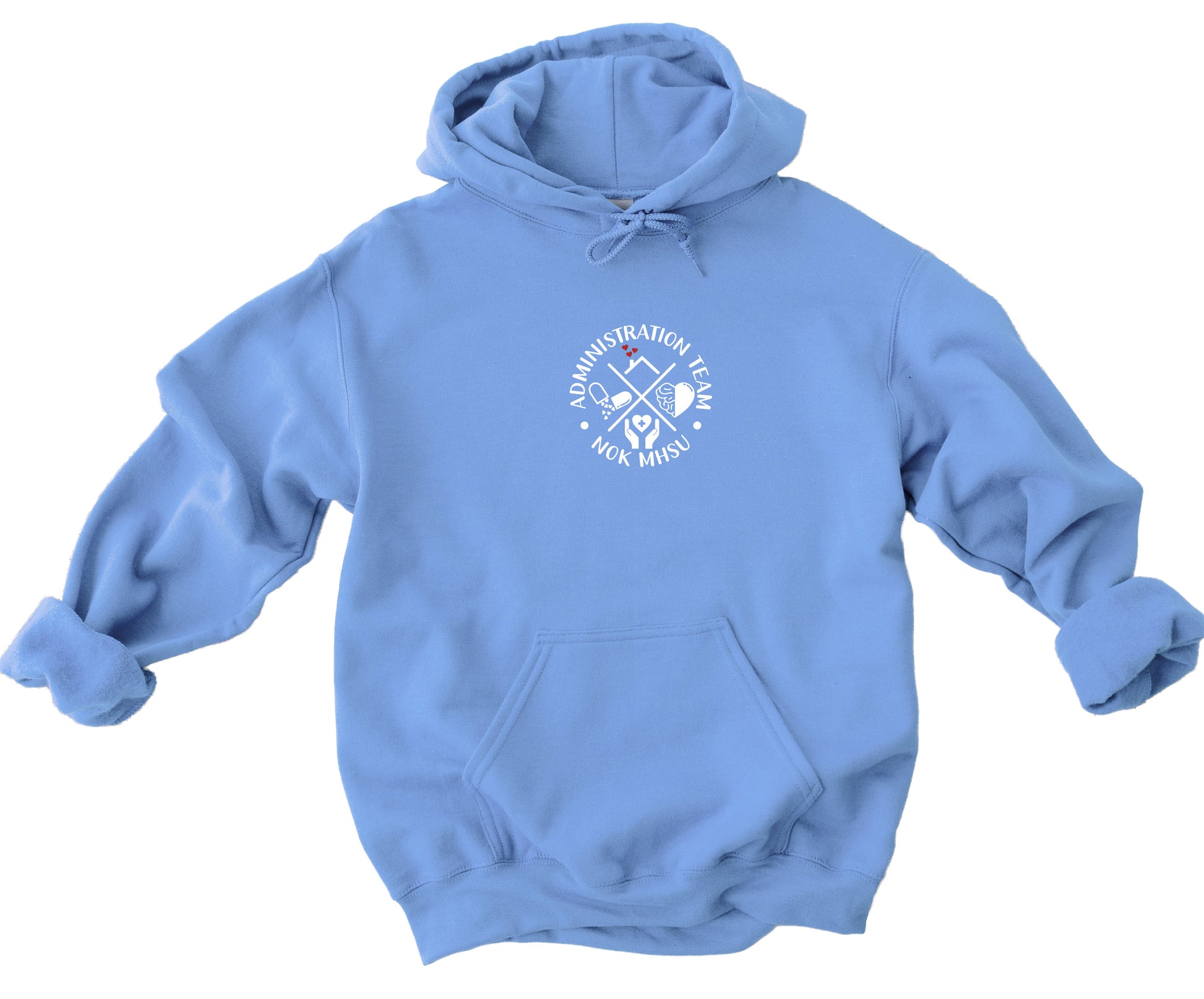 NOK Mental Health and Substance Use Administrative Team - Everyday Hooded Sweatshirt - Lubdub Apparel