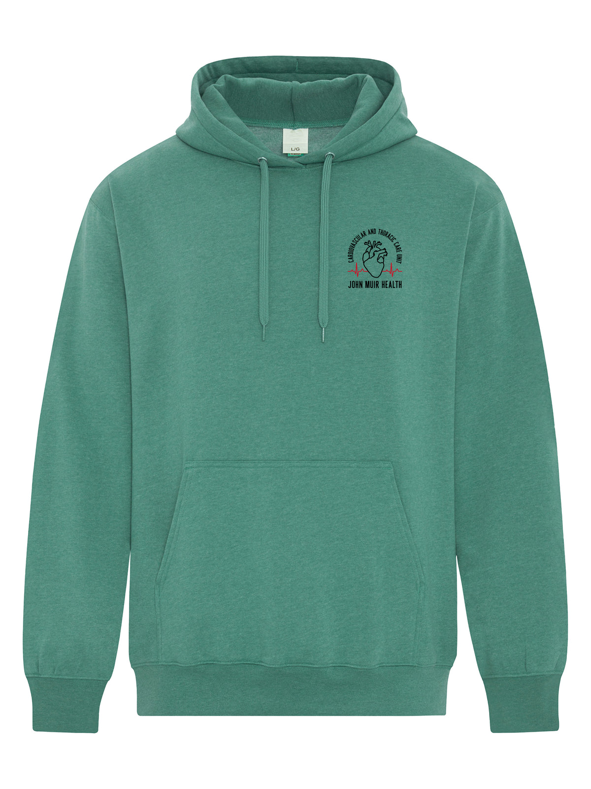 John Muir Health Concord Campus - Cardiovascular and Thoracic Care Unit - Elevated Shift Hoodie