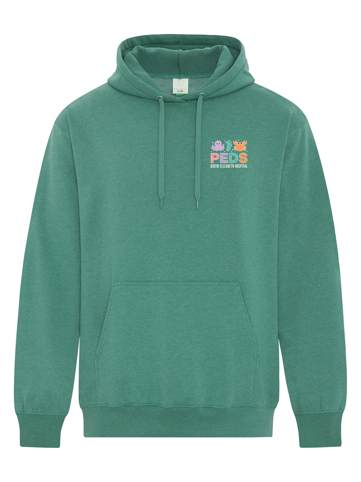 Queen Elizabeth Hospital Peds - Elevated Shift Hoodie