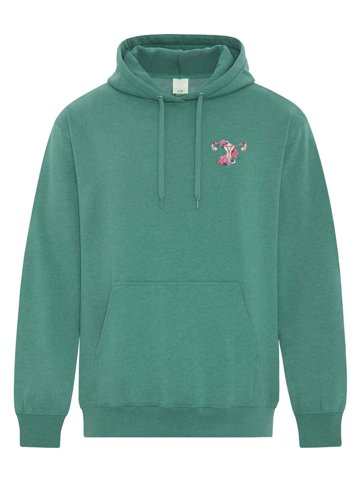 Floral Sketch - Elevated Shift Hoodie