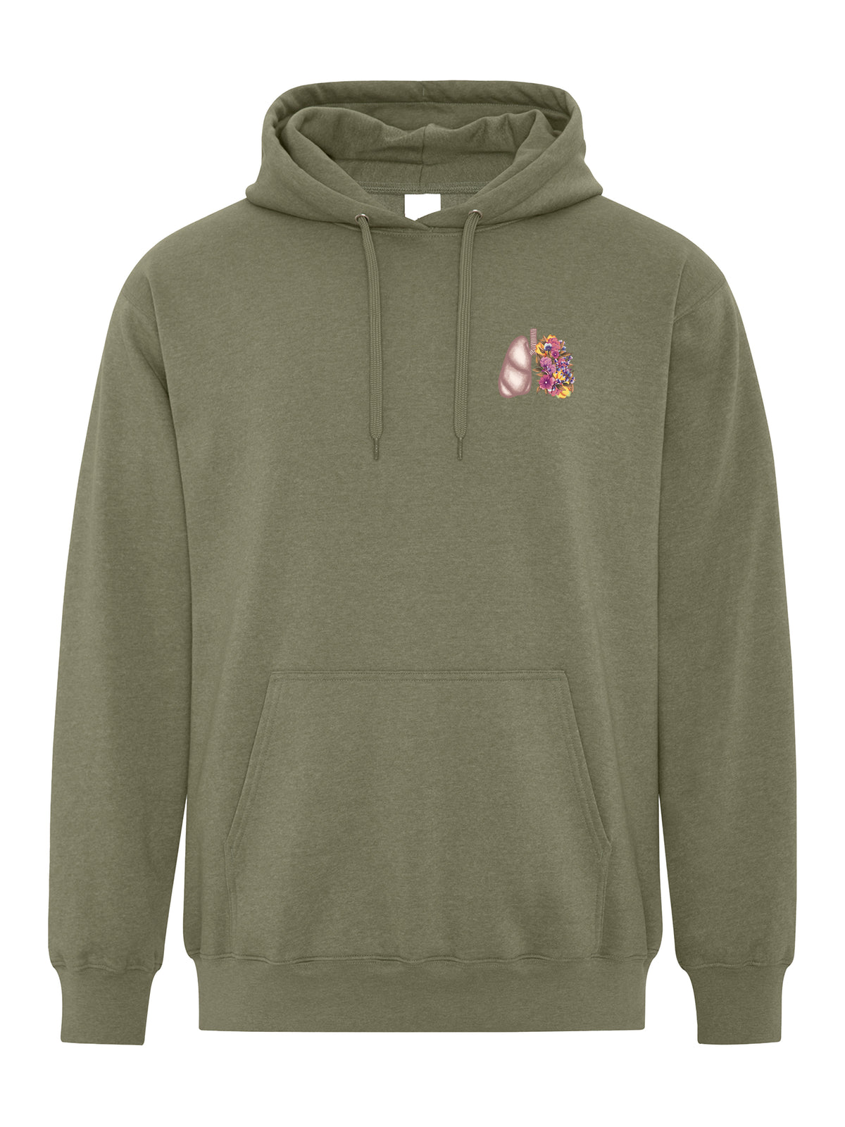 Floral Sketch - Elevated Shift Hoodie