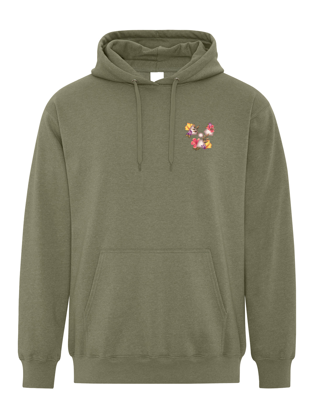 Floral Sketch - Elevated Shift Hoodie