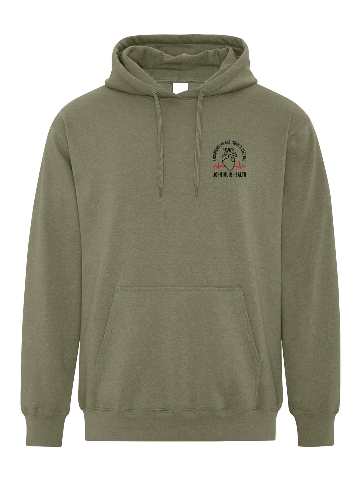 John Muir Health Concord Campus - Cardiovascular and Thoracic Care Unit - Elevated Shift Hoodie