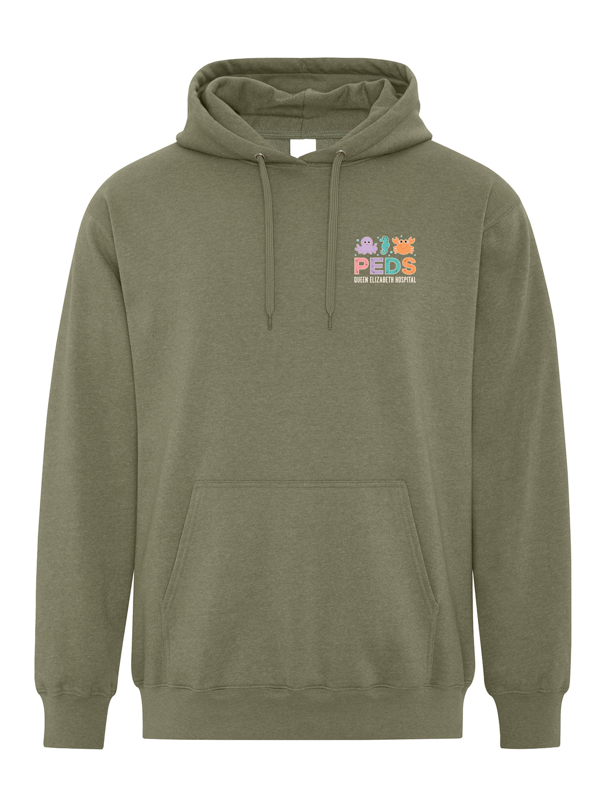 Queen Elizabeth Hospital Peds - Elevated Shift Hoodie