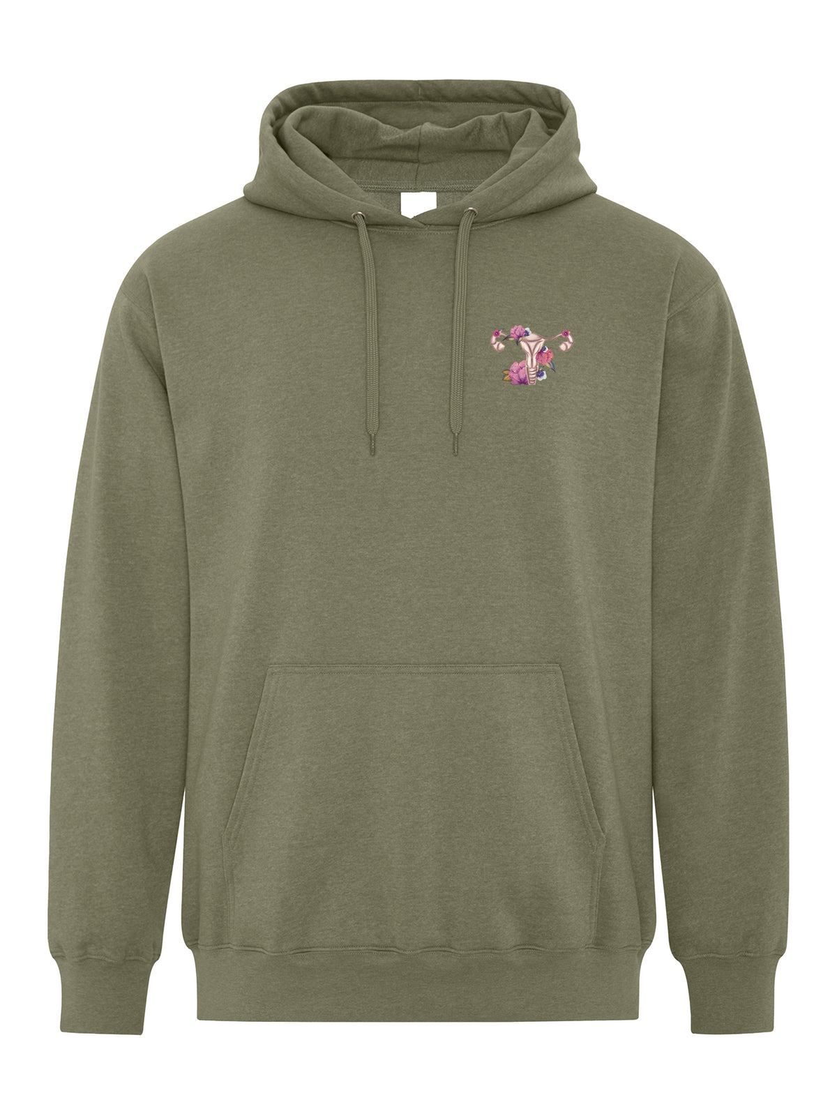 Floral Sketch - Elevated Shift Hoodie