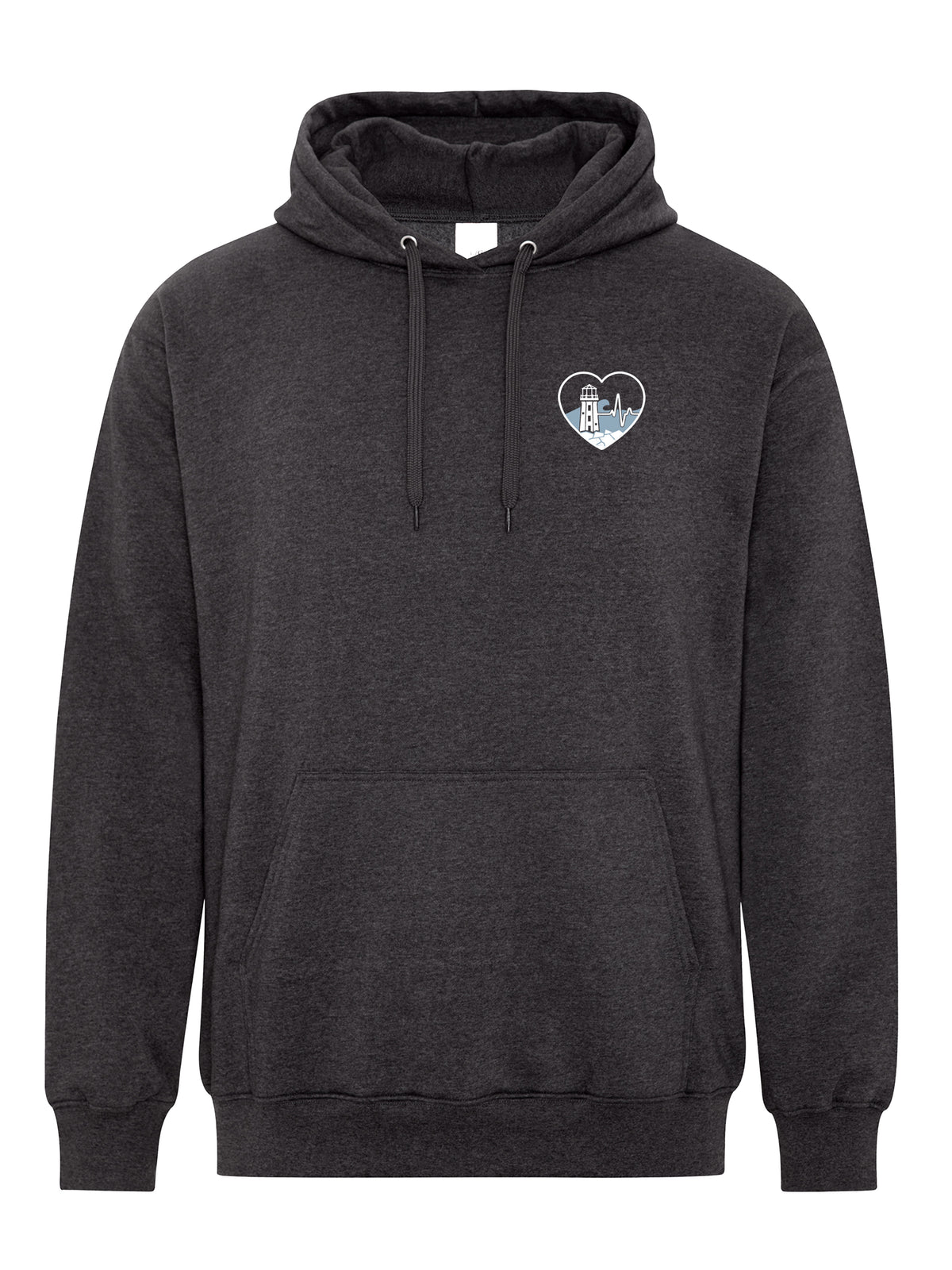 Across Canada ECG Heart - Elevated Shift Hoodie
