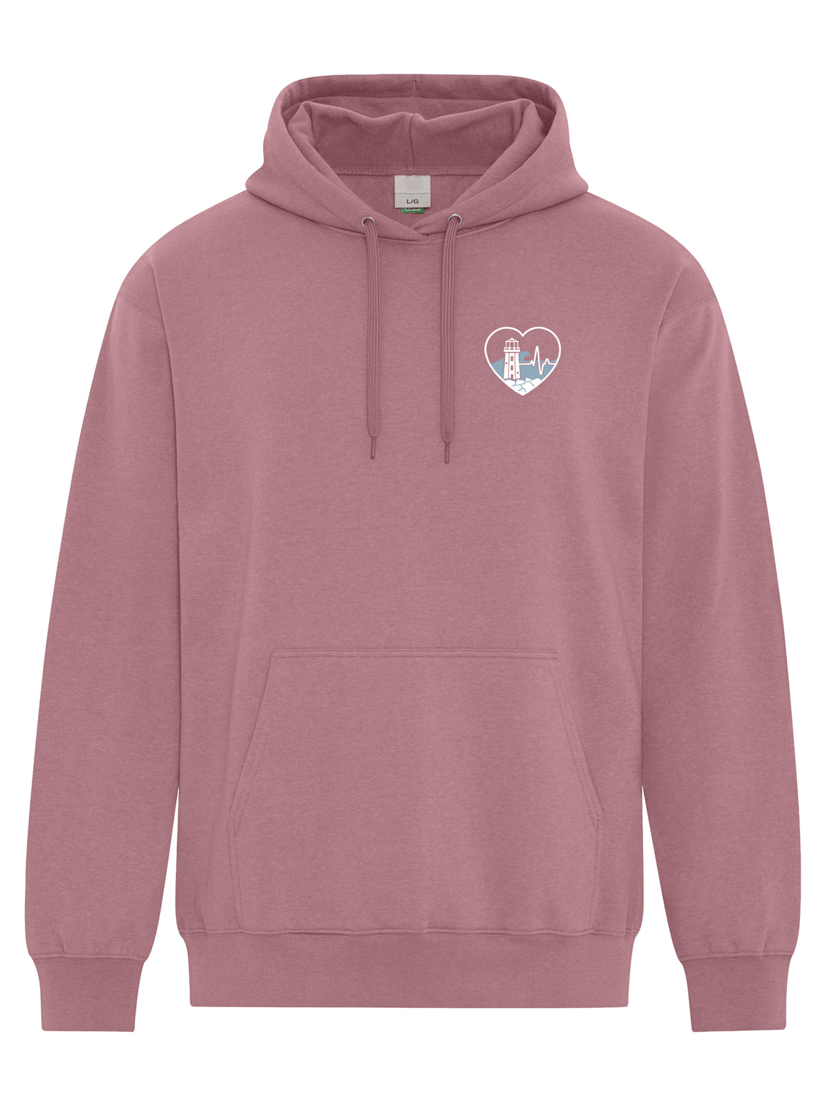Across Canada ECG Heart - Elevated Shift Hoodie