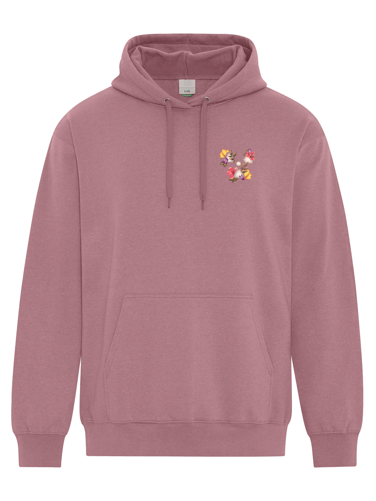 Floral Sketch - Elevated Shift Hoodie