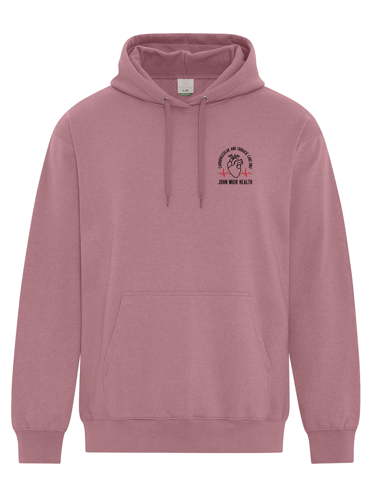 John Muir Health Concord Campus - Cardiovascular and Thoracic Care Unit - Elevated Shift Hoodie