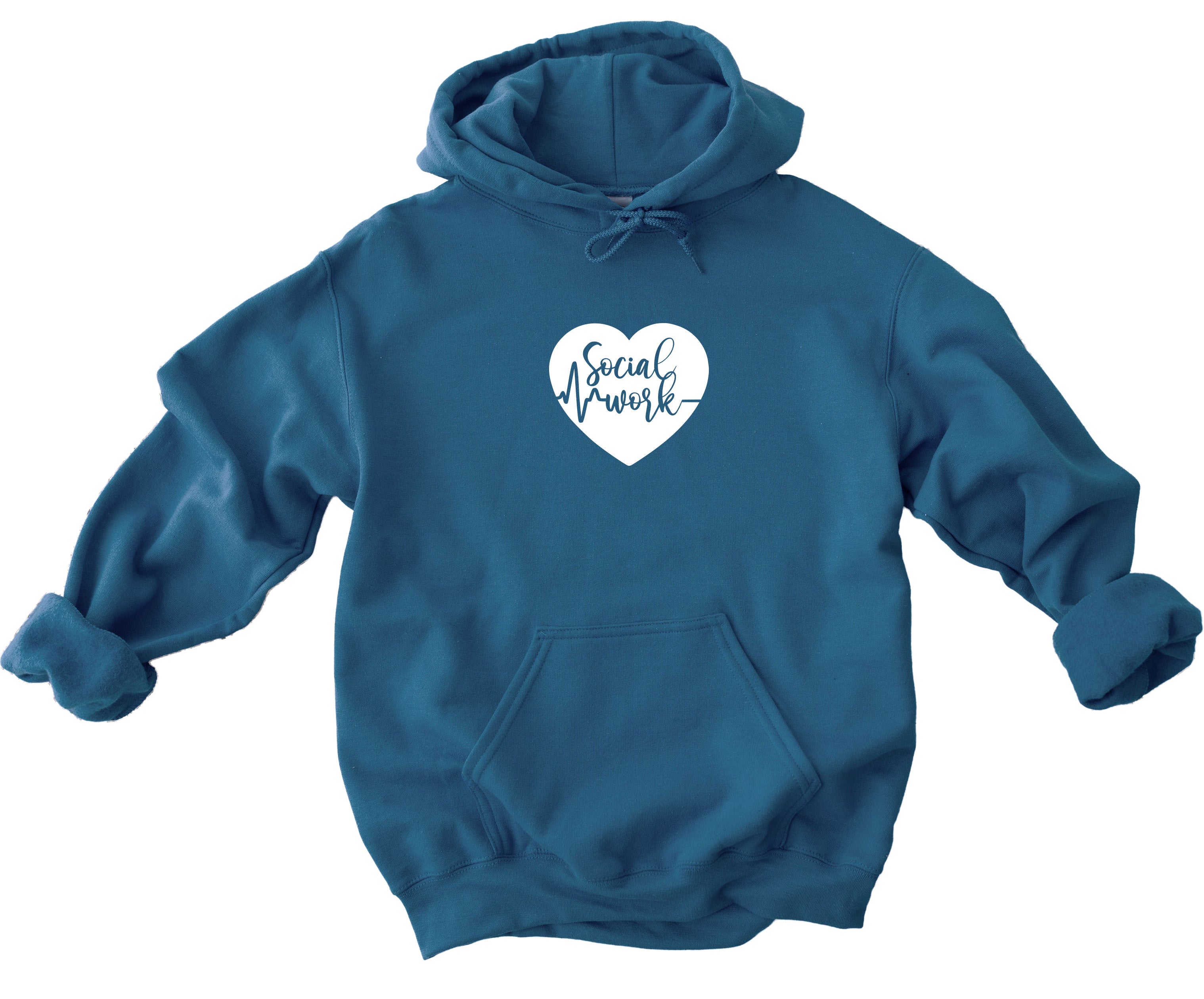 Queen Elizabeth Hospital Social Work - Everyday Hooded Sweatshirt - Lubdub Apparel