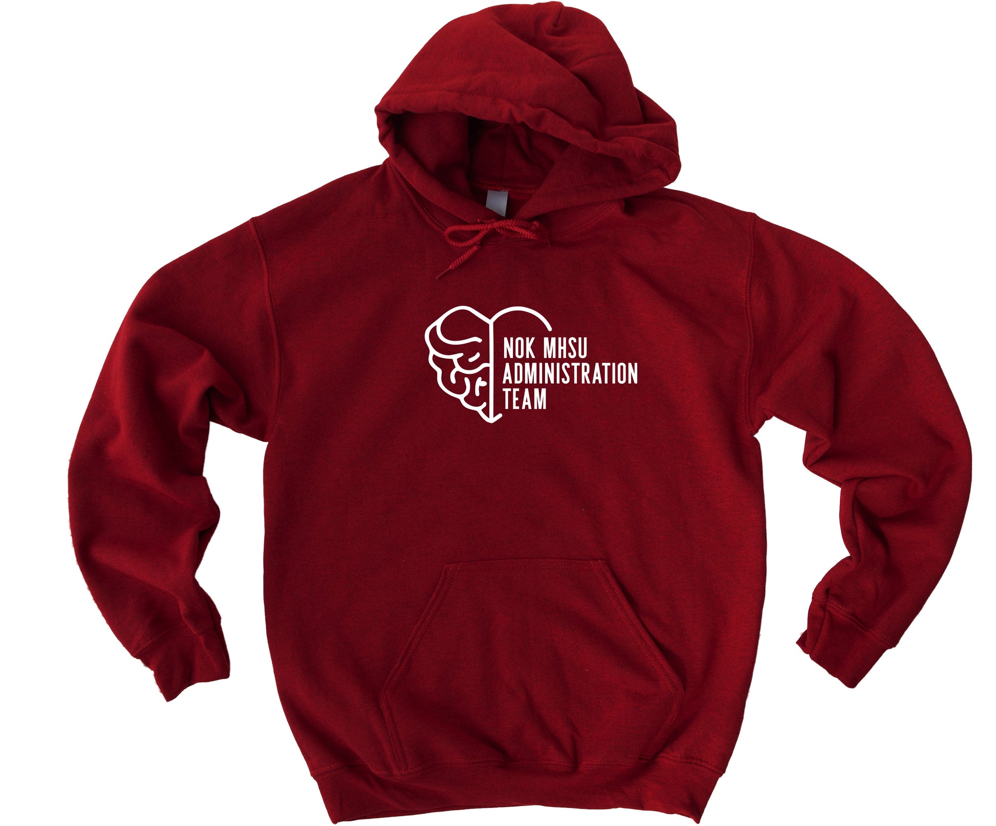 NOK Mental Health and Substance Use Administrative Team - Everyday Hooded Sweatshirt - Lubdub Apparel