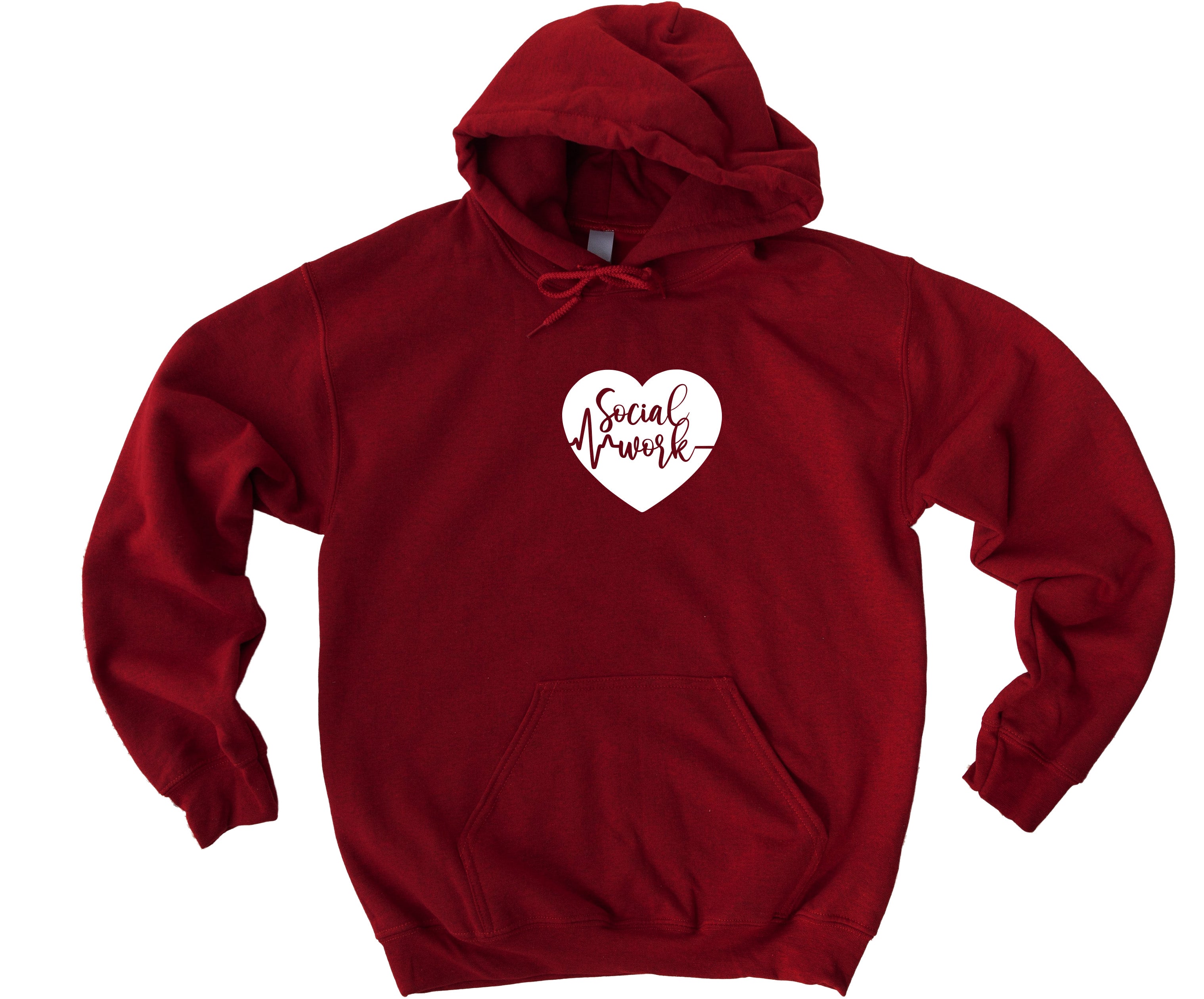 Queen Elizabeth Hospital Social Work - Everyday Hooded Sweatshirt - Lubdub Apparel