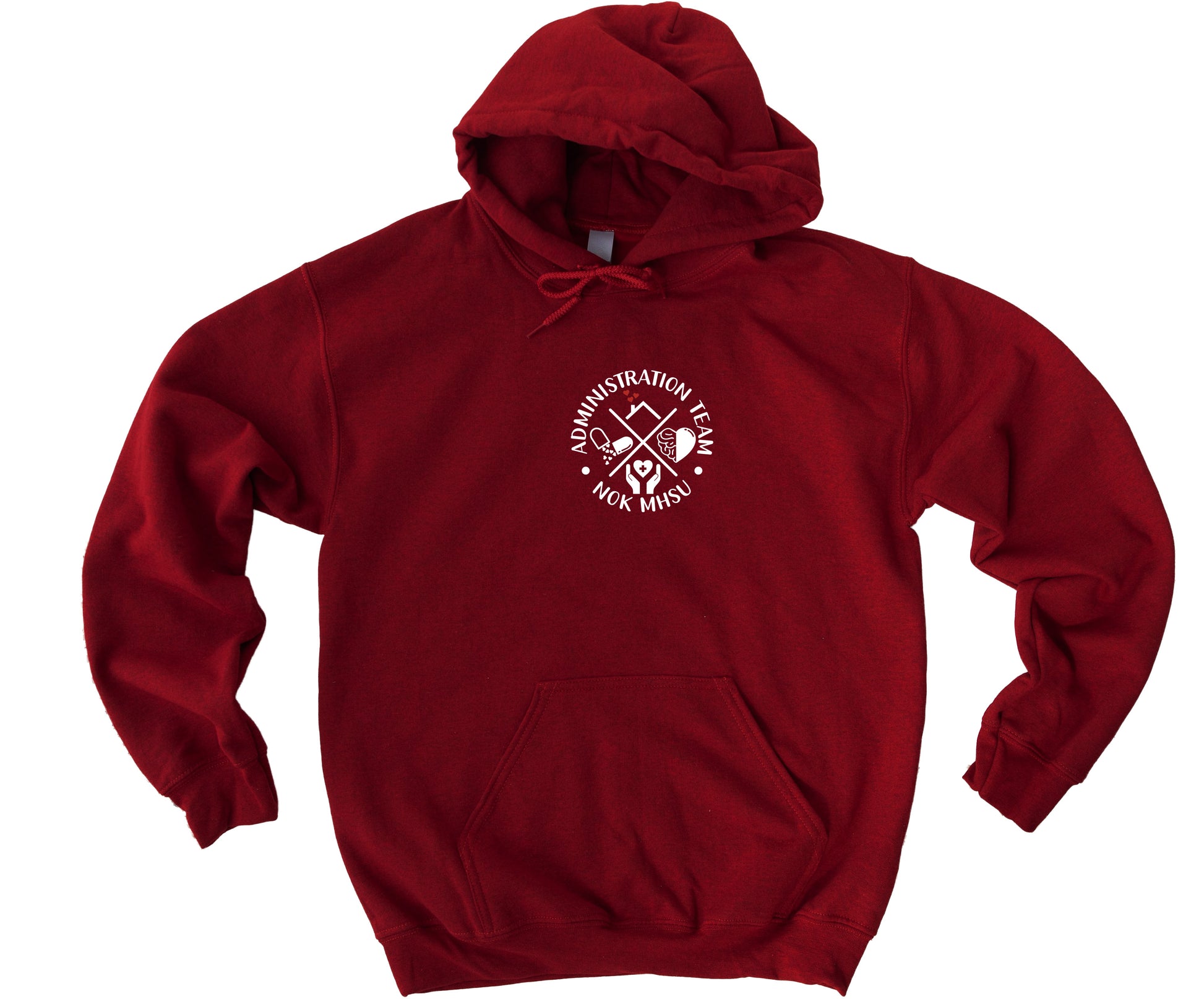 NOK Mental Health and Substance Use Administrative Team - Everyday Hooded Sweatshirt - Lubdub Apparel