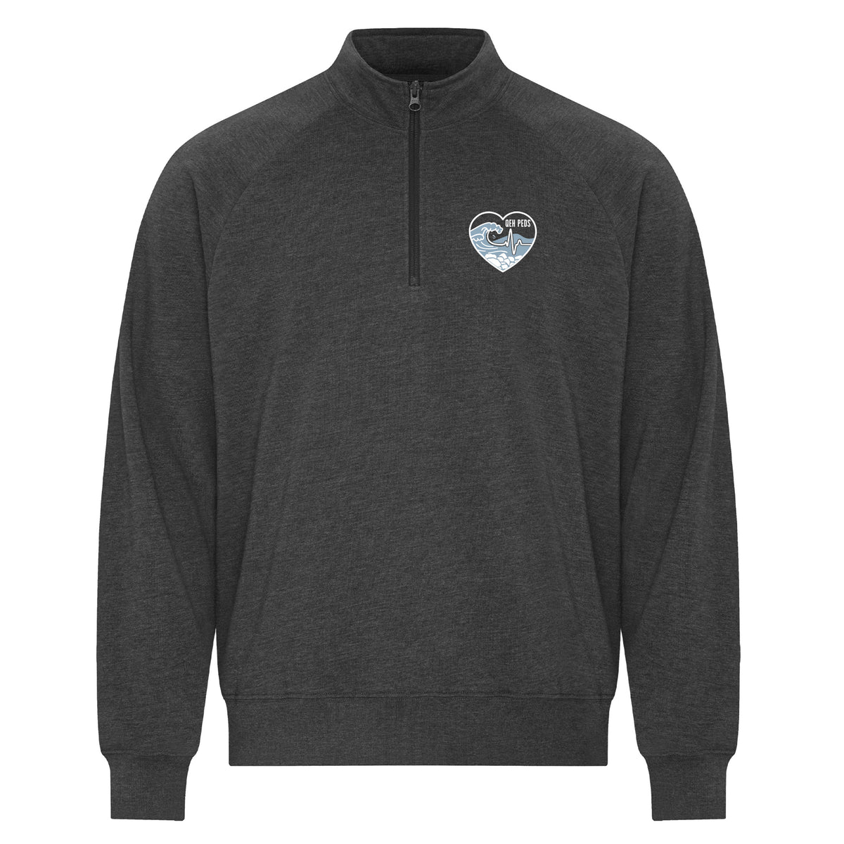 Queen Elizabeth Hospital Peds - Featherweight 1/4 Zip Sweatshirt