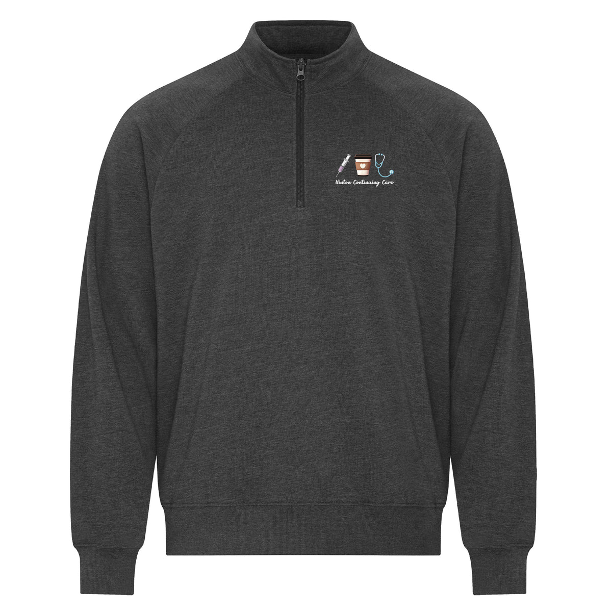 Hinton Continuing Care - Featherweight 1/4 Zip Sweatshirt