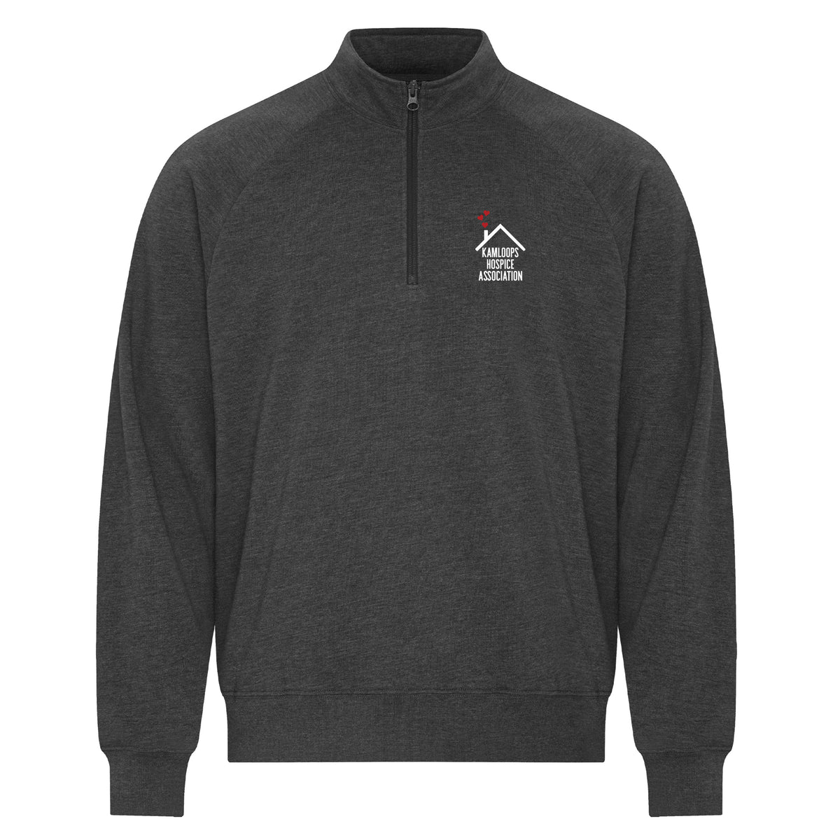 Kamloops Hospice Association - Featherweight 1/4 Zip Sweatshirt