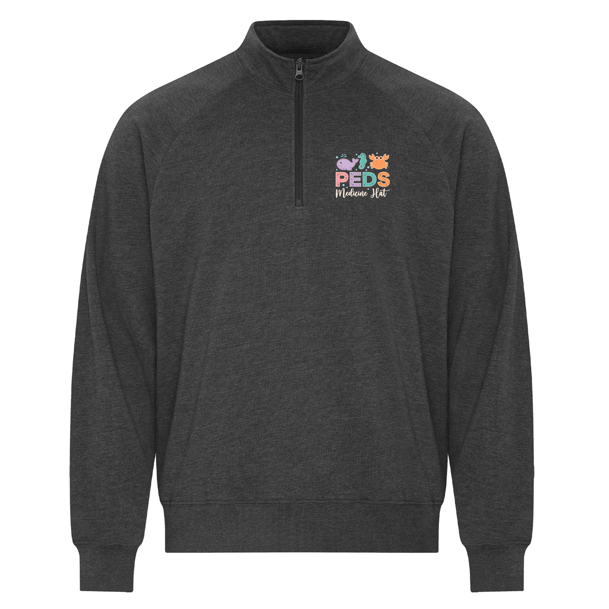 Medicine Hat Regional Hospital Pediatrics - Featherweight 1/4 Zip Sweatshirt