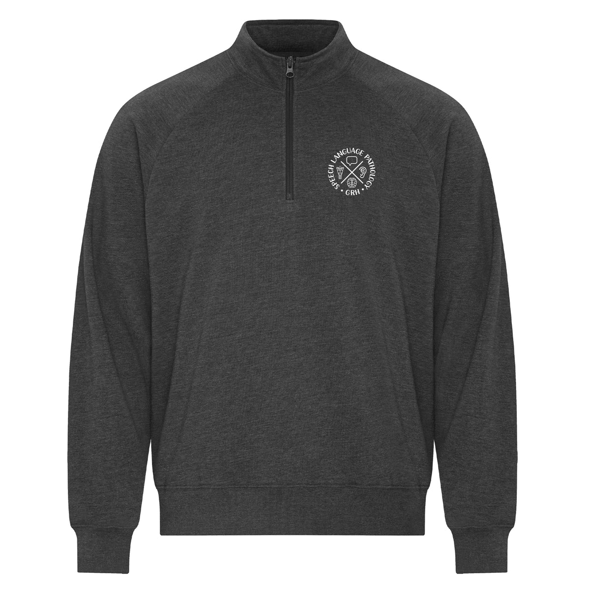 Glenrose Rehabilitation Hospital Speech Language Pathology - Featherweight 1/4 Zip Sweatshirt