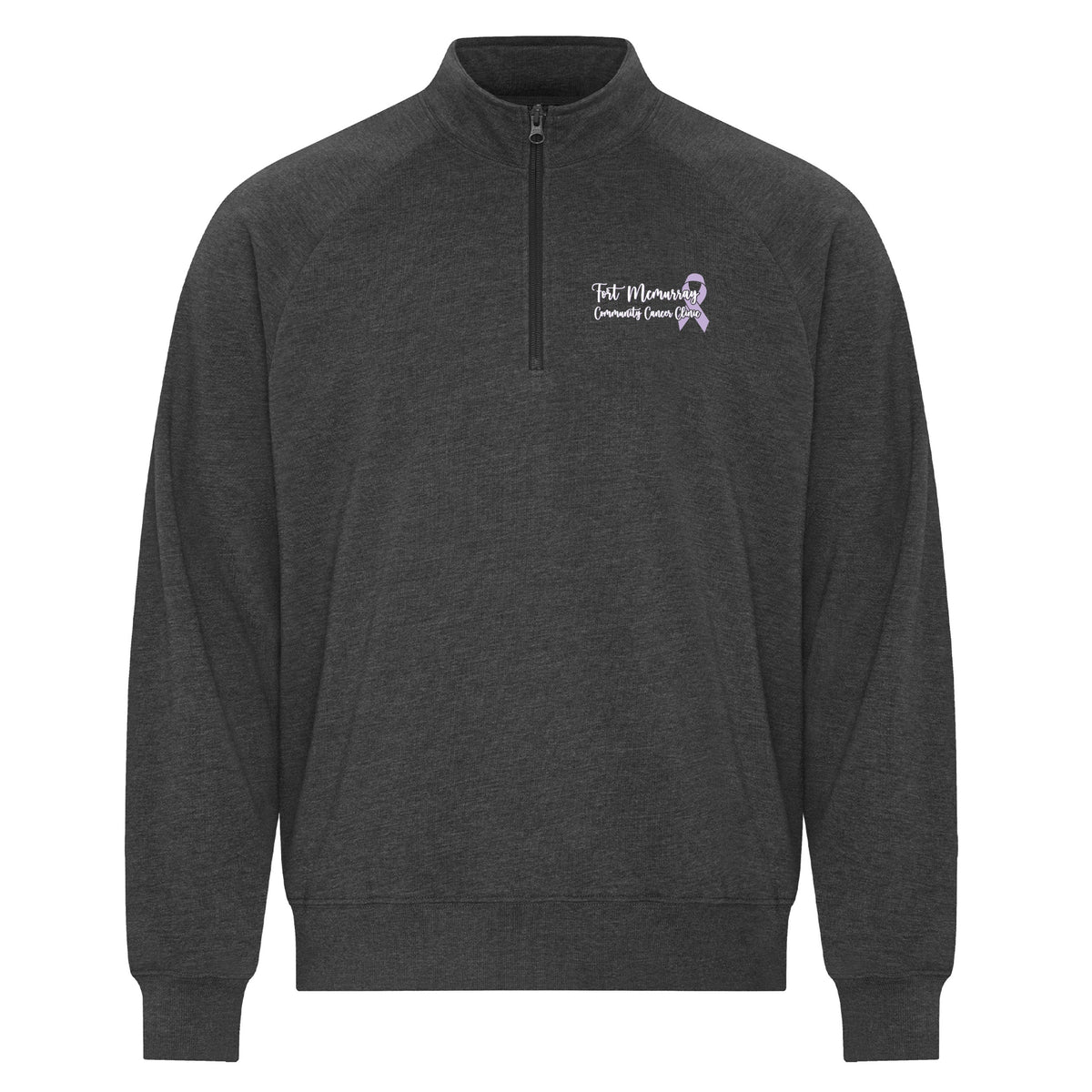 Fort McMurray Community Cancer Clinic - Featherweight 1/4 Zip Sweatshirt