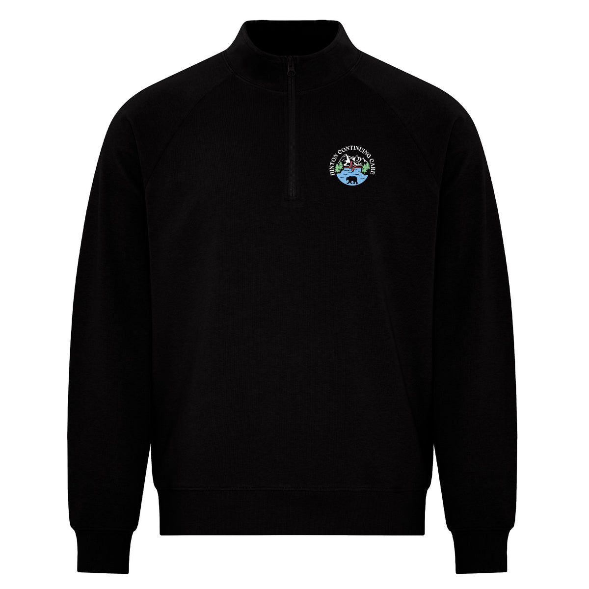 Hinton Continuing Care - Featherweight 1/4 Zip Sweatshirt