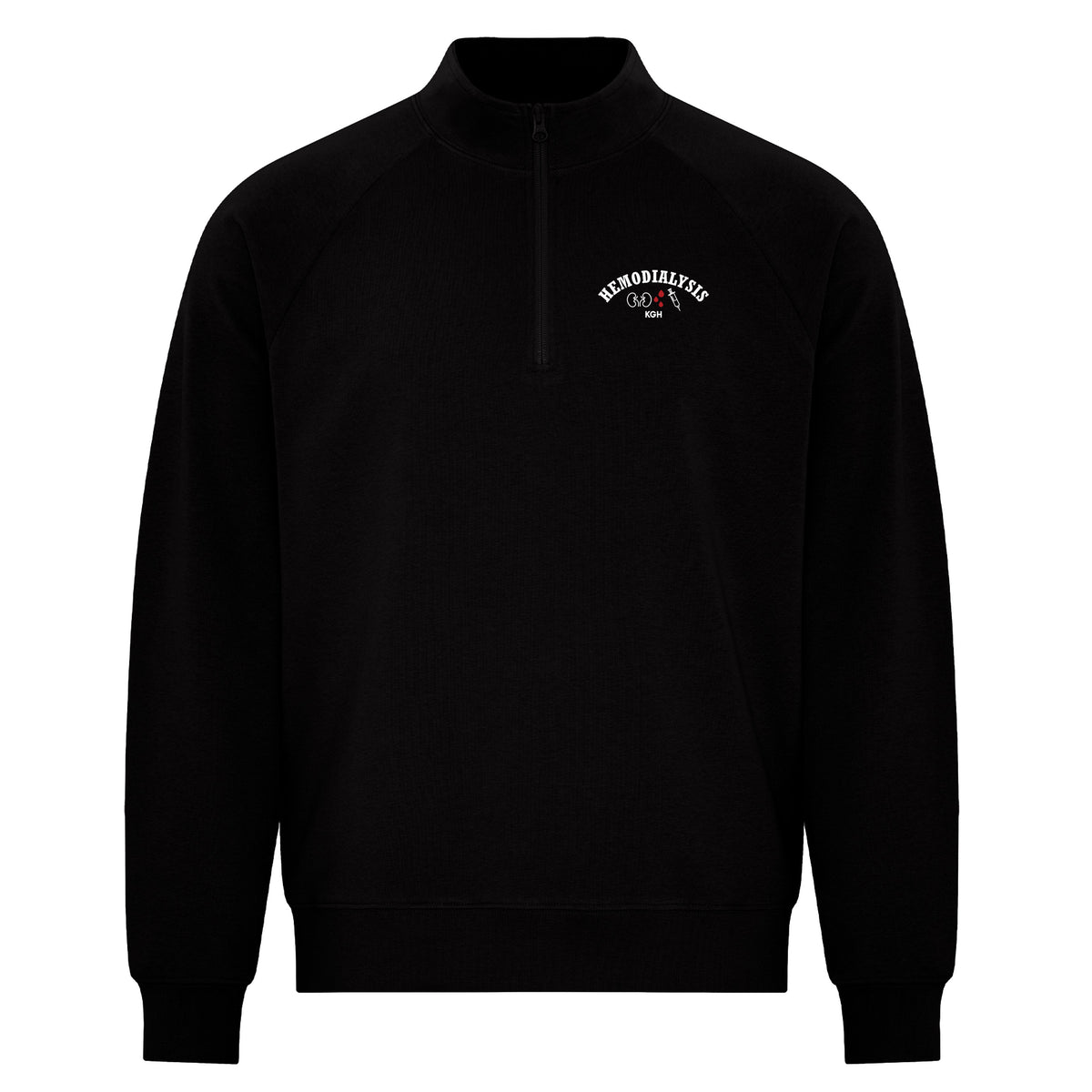 Kelowna General Hospital - Hemodialysis Unit - Featherweight 1/4 Zip Sweatshirt