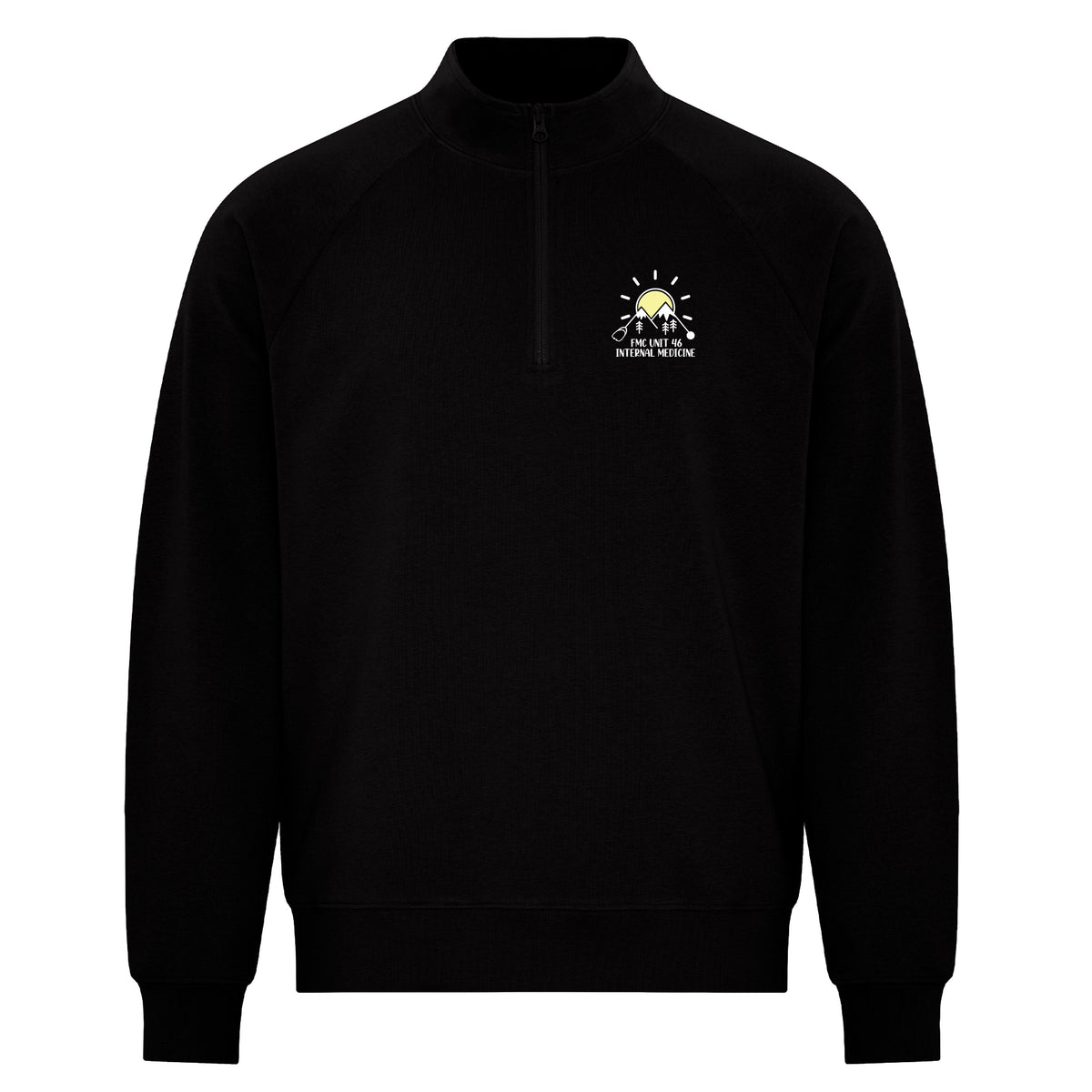 Foothills Medical Center Unit 46 Internal Medicine - Featherweight 1/4 Zip Sweatshirt