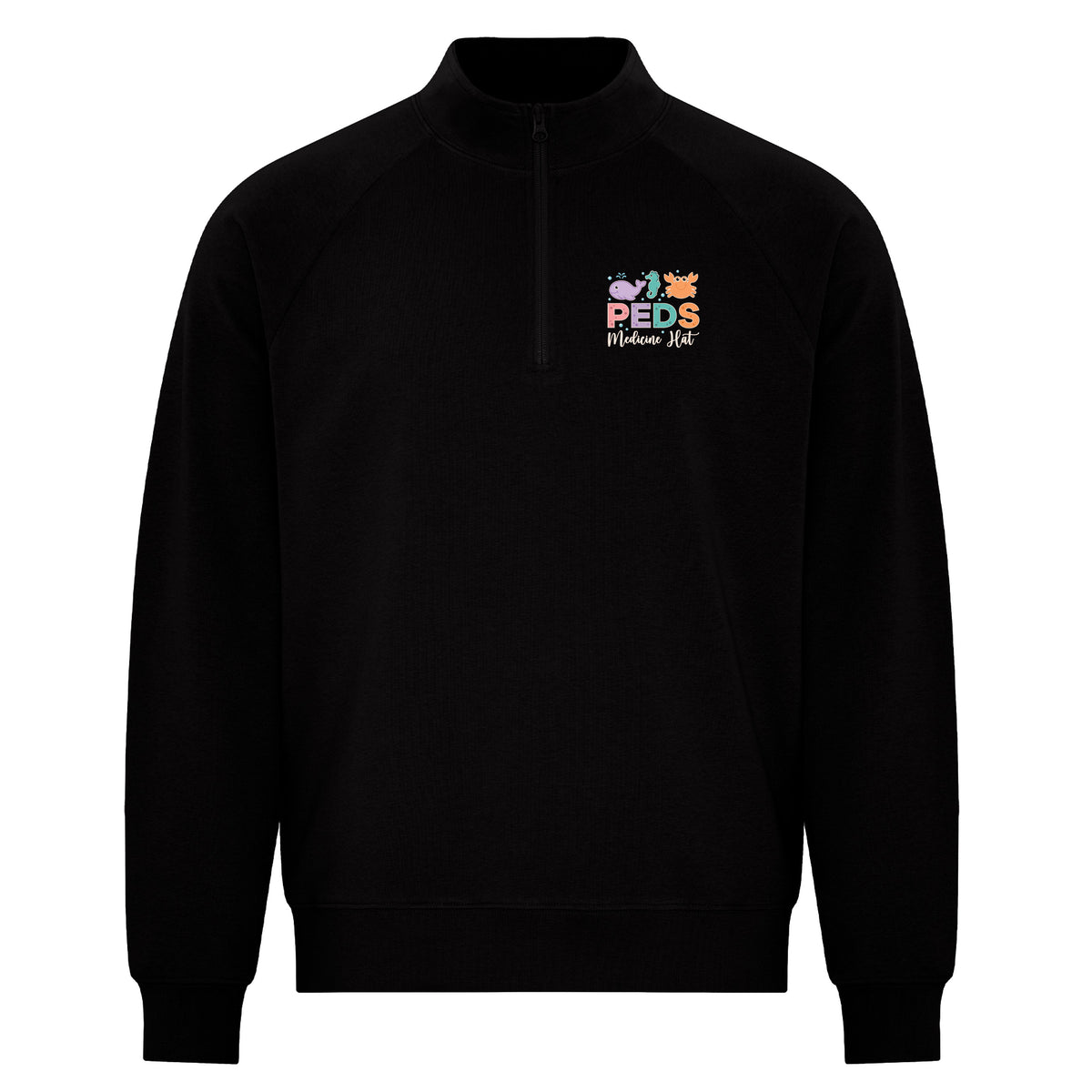 Medicine Hat Regional Hospital Pediatrics - Featherweight 1/4 Zip Sweatshirt