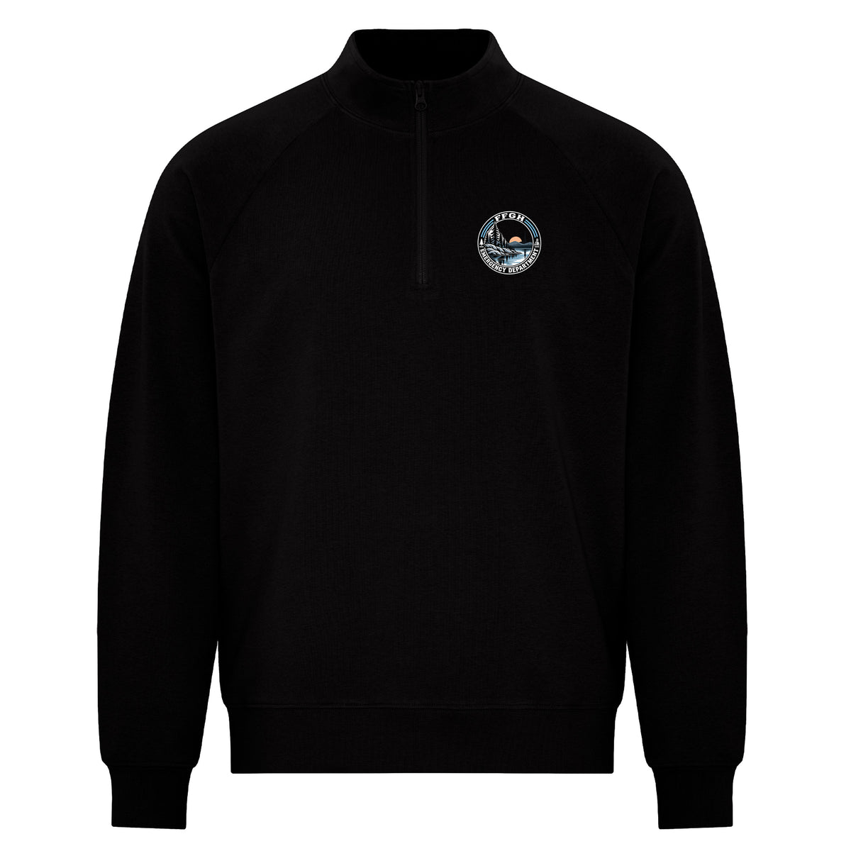 Flin Flon General Hospital Emergency Department - Featherweight 1/4 Zip Sweatshirt