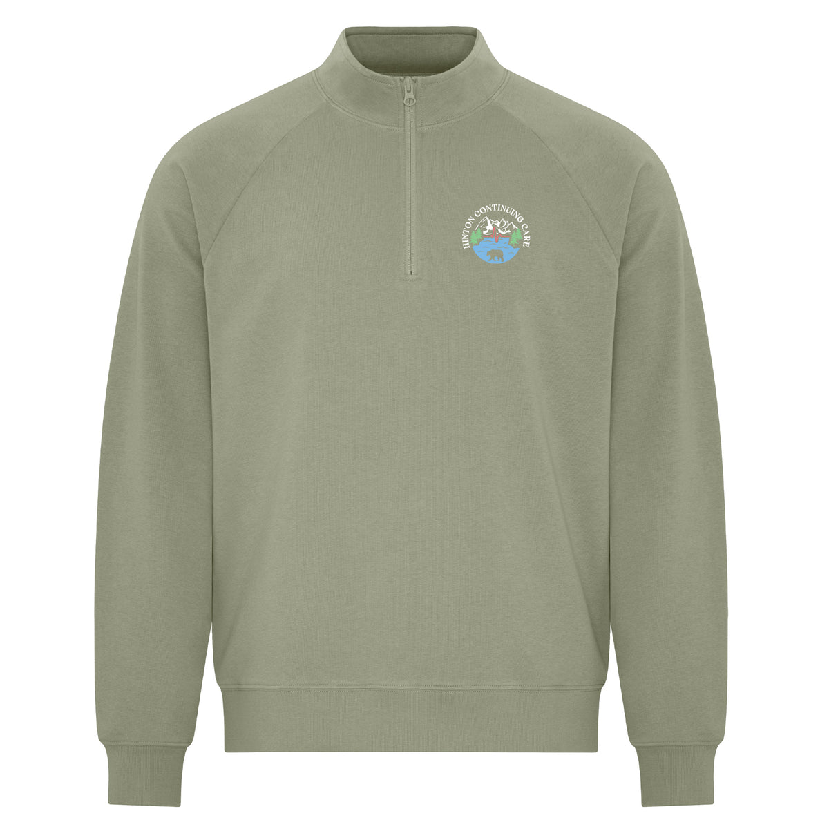 Hinton Continuing Care - Featherweight 1/4 Zip Sweatshirt