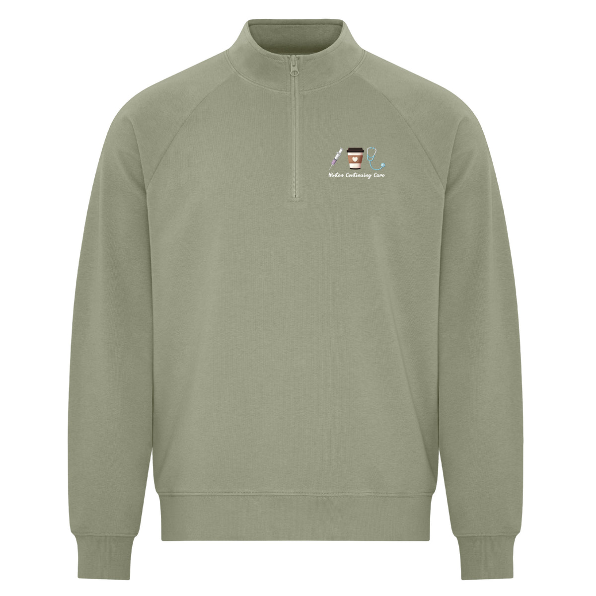 Hinton Continuing Care - Featherweight 1/4 Zip Sweatshirt