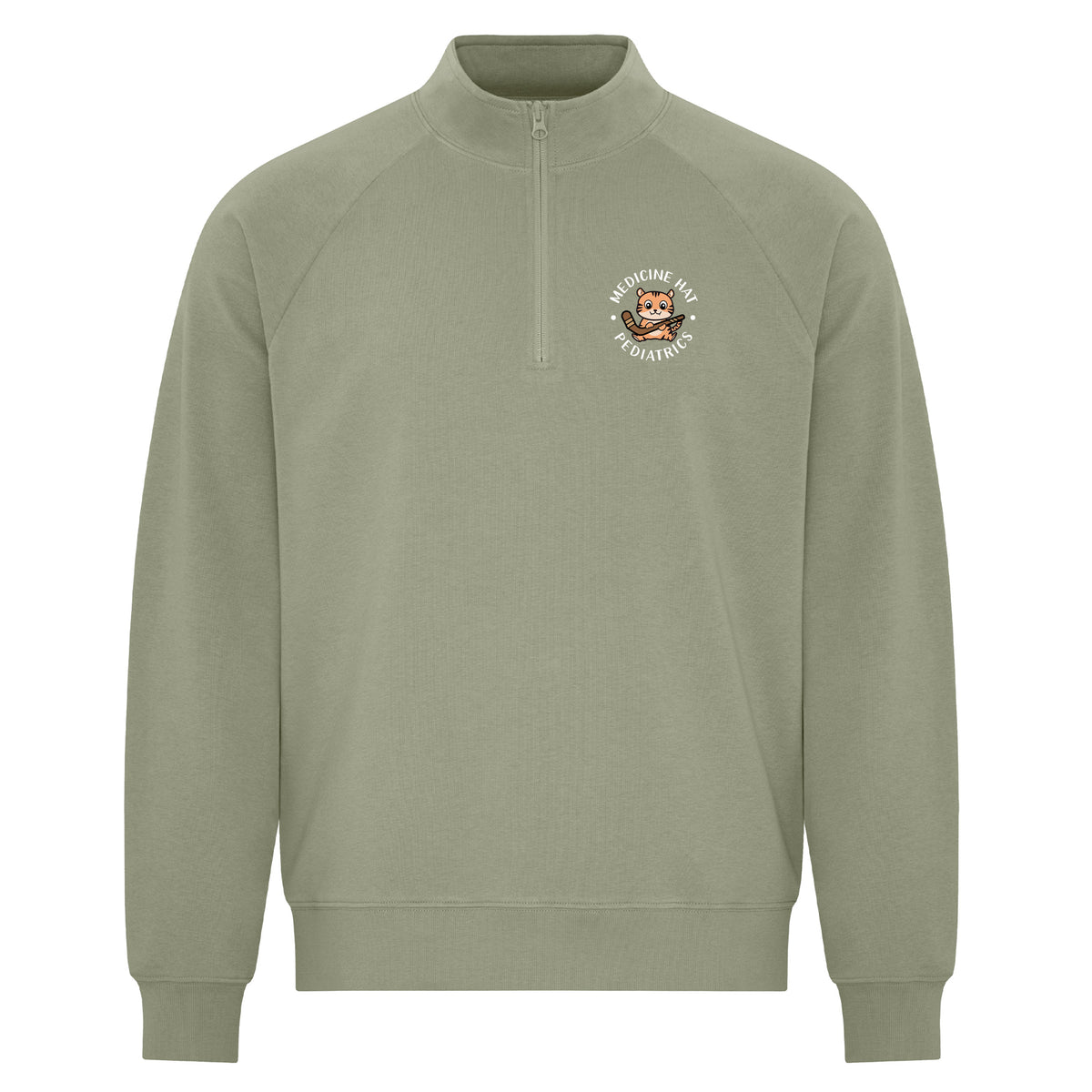 Medicine Hat Regional Hospital Pediatrics - Featherweight 1/4 Zip Sweatshirt