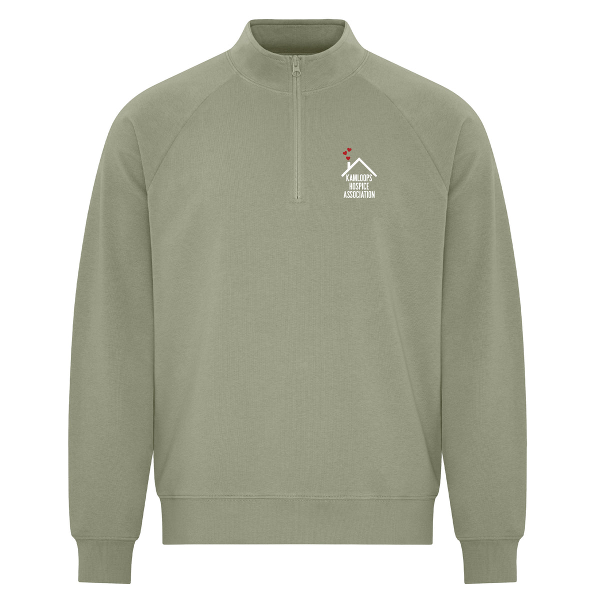 Kamloops Hospice Association - Featherweight 1/4 Zip Sweatshirt