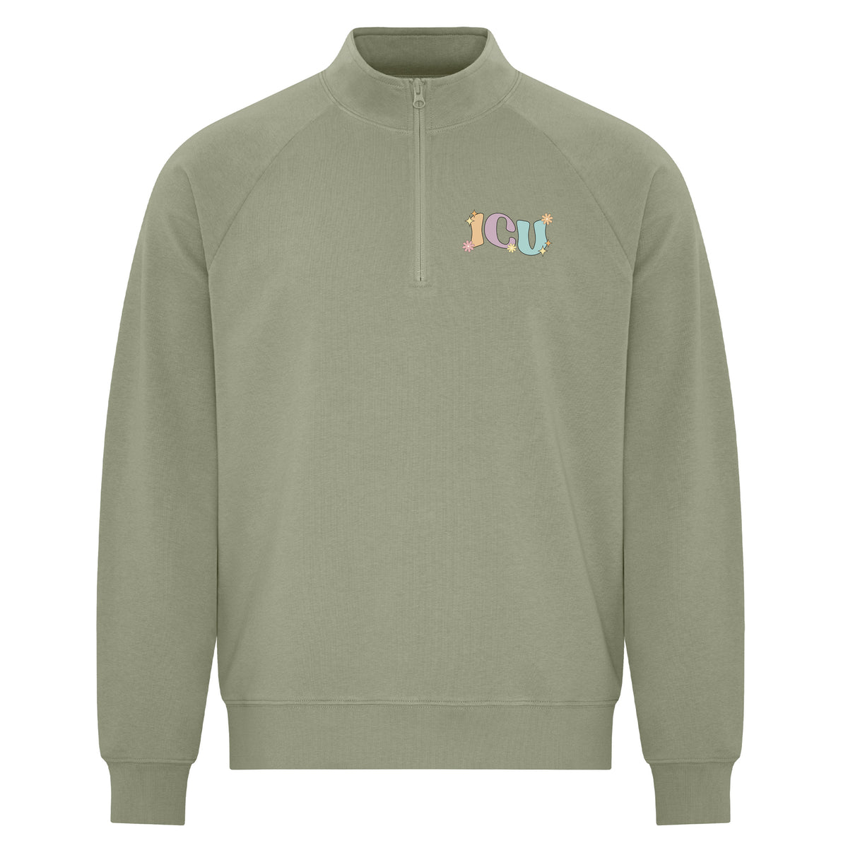 Wallflower - Featherweight 1/4 Zip Sweatshirt