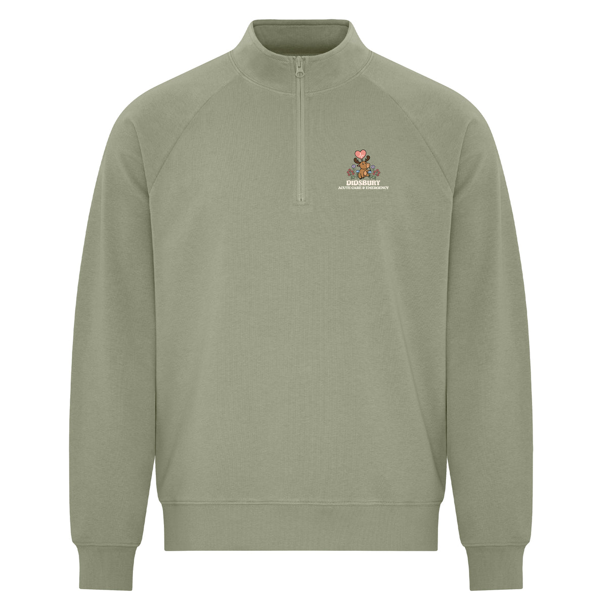 Didsbury Hospital - Acute Care & Emergency - Featherweight 1/4 Zip Sweatshirt