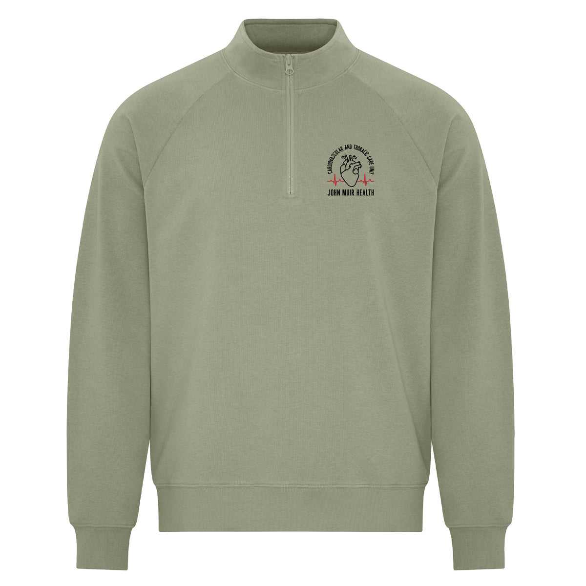 John Muir Health Concord Campus - Cardiovascular and Thoracic Care Unit - Featherweight 1/4 Zip Sweatshirt