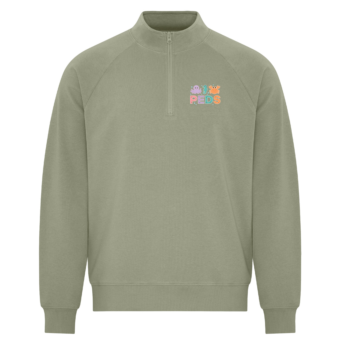 Chinook Regional Hospital Pediatrics - Featherweight 1/4 Zip Sweatshirt
