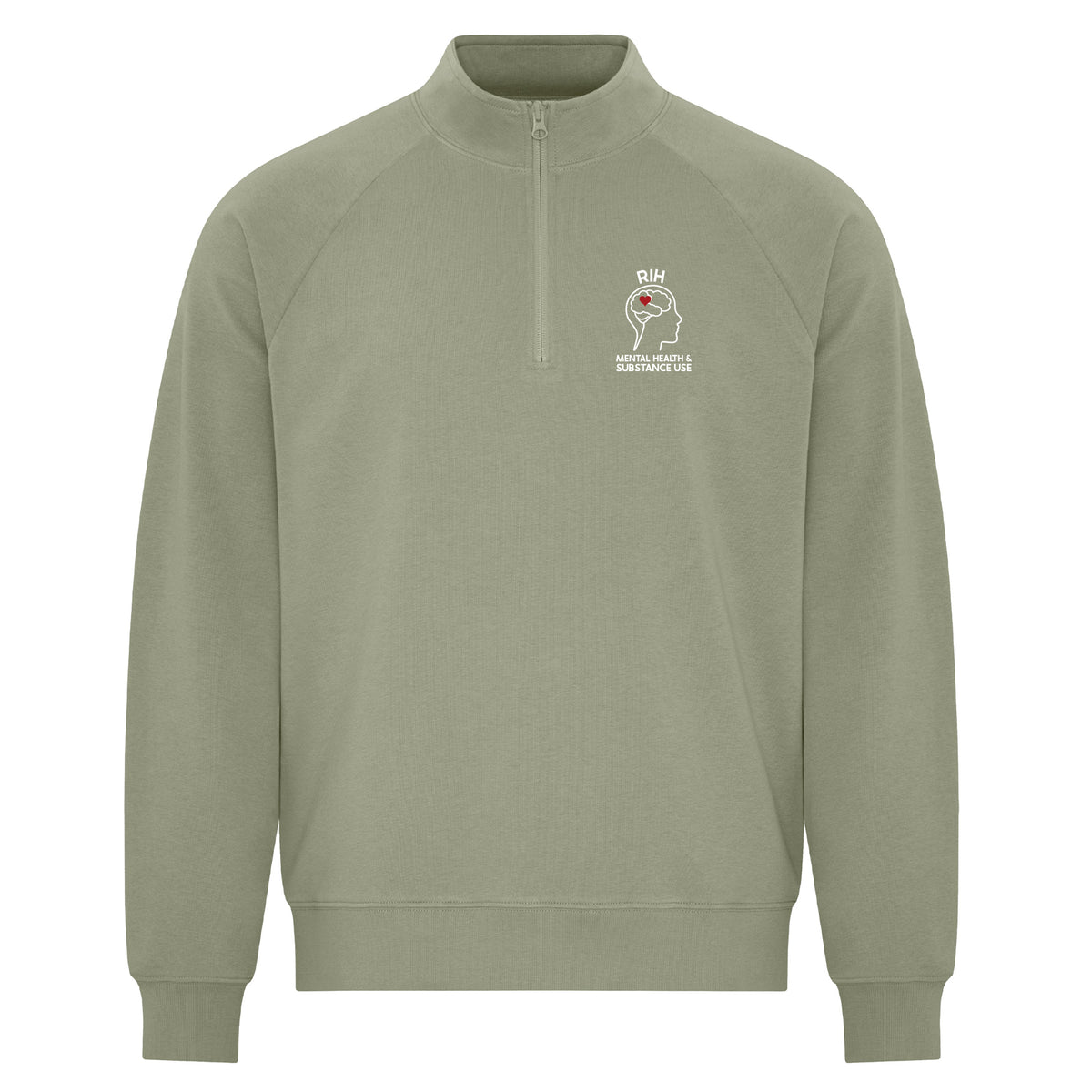 Royal Inland Hospital Mental Health & Substance Use (RIH MHSU) - Round 3 - Featherweight 1/4 Zip Sweatshirt