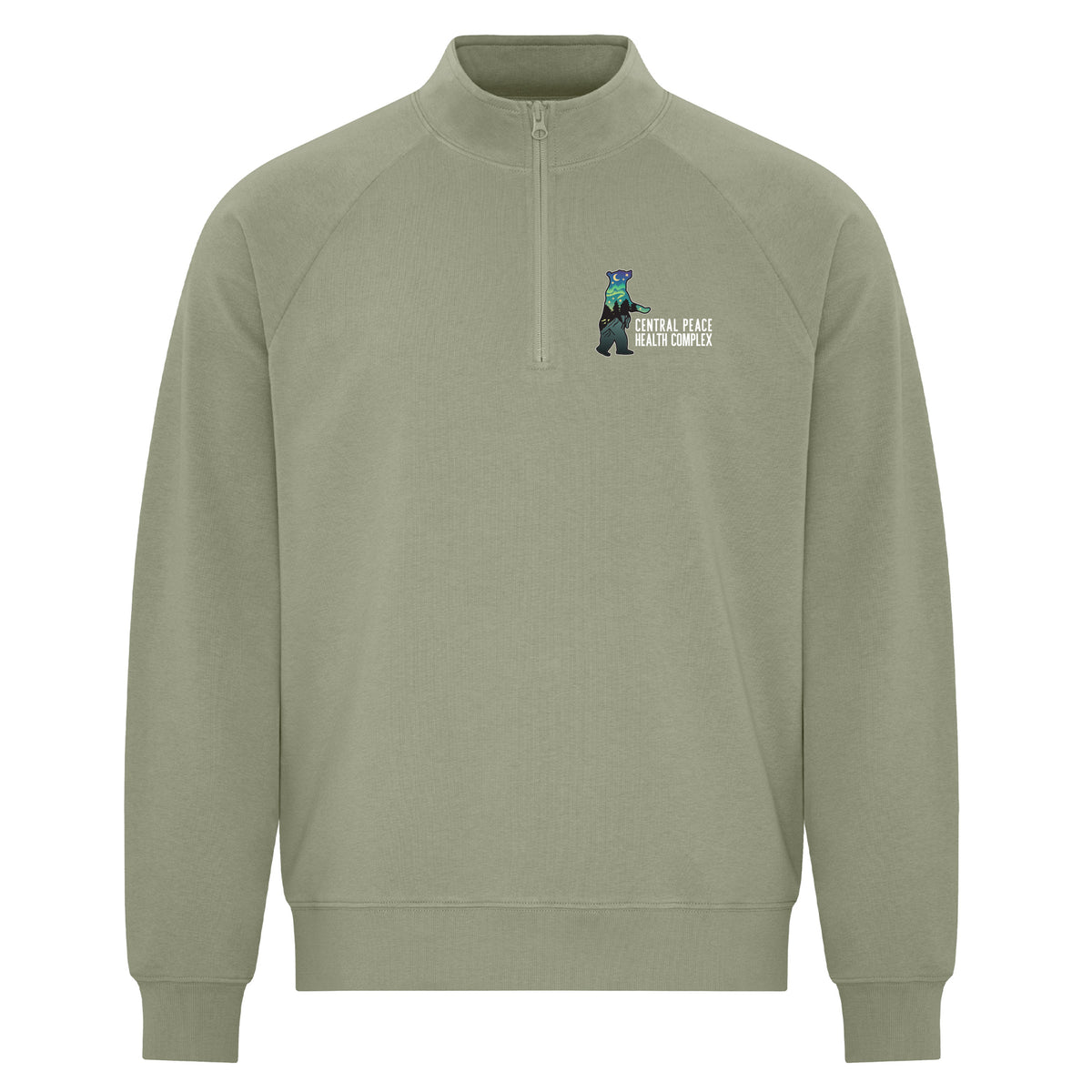 Central Peace Health Complex - Featherweight 1/4 Zip Sweatshirt