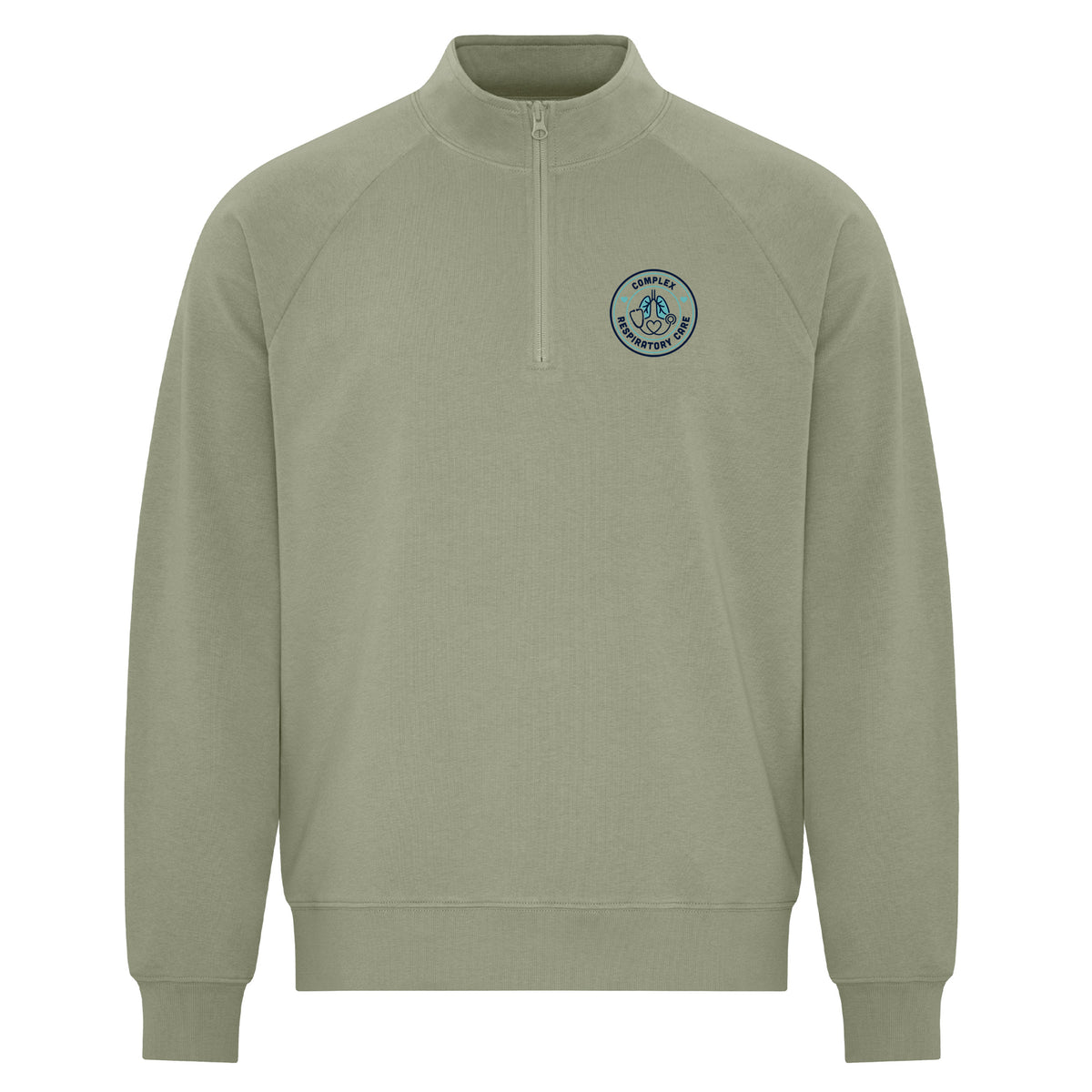 Complex Respiratory Care - Sunflower Lane - Featherweight 1/4 Zip Sweatshirt