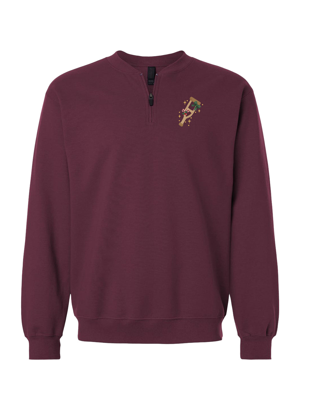 Medical Holiday - 1/4 Zip Crew Sweatshirt