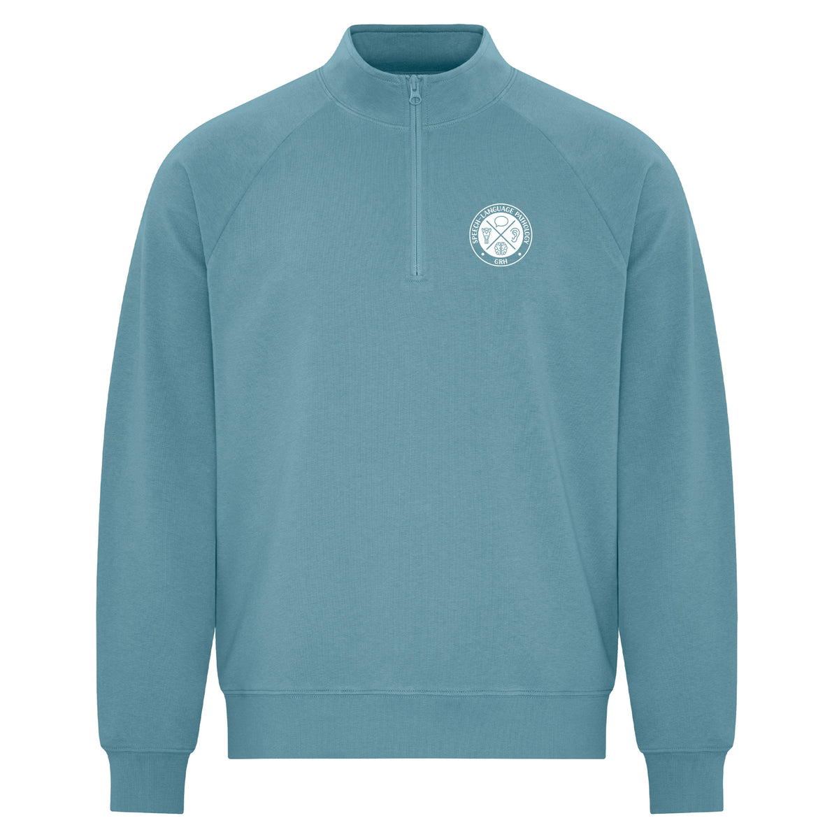 Glenrose Rehabilitation Hospital Speech Language Pathology - Featherweight 1/4 Zip Sweatshirt