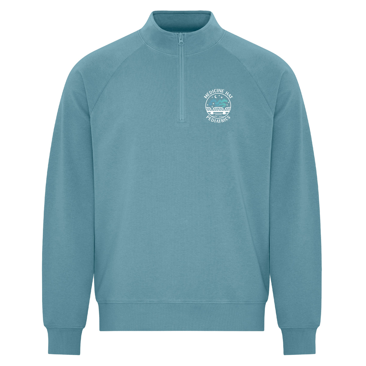 Medicine Hat Regional Hospital Pediatrics - Featherweight 1/4 Zip Sweatshirt