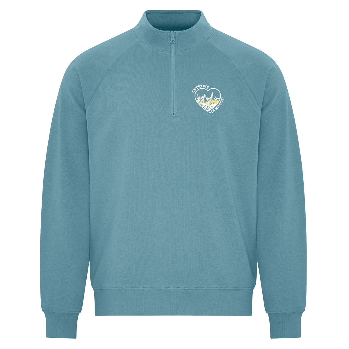 St. Paul's Hospital 5th Medicine - Cardiology Medicine - Featherweight 1/4 Zip Sweatshirt