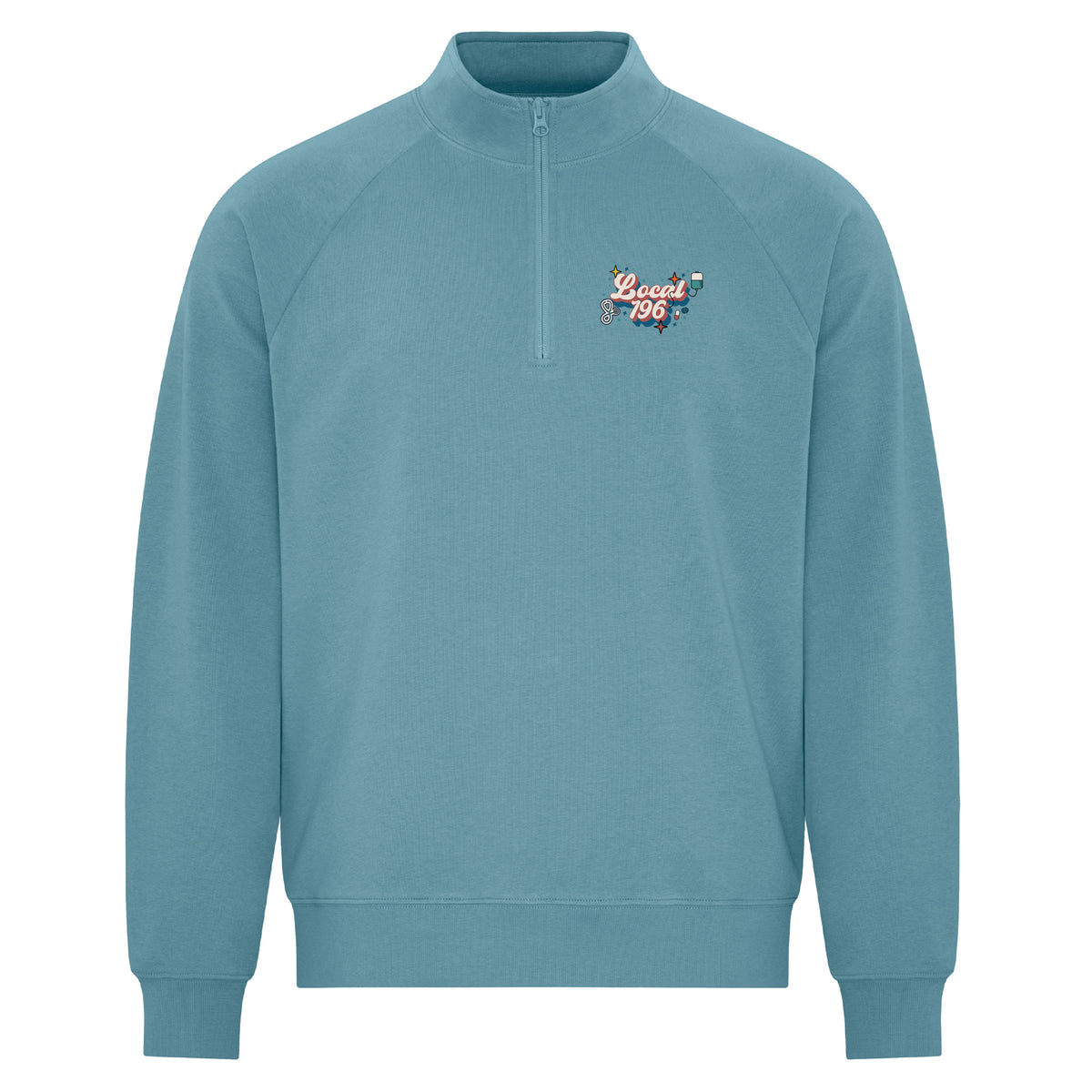 UNA Local 196 - Featherweight 1/4 Zip Sweatshirt