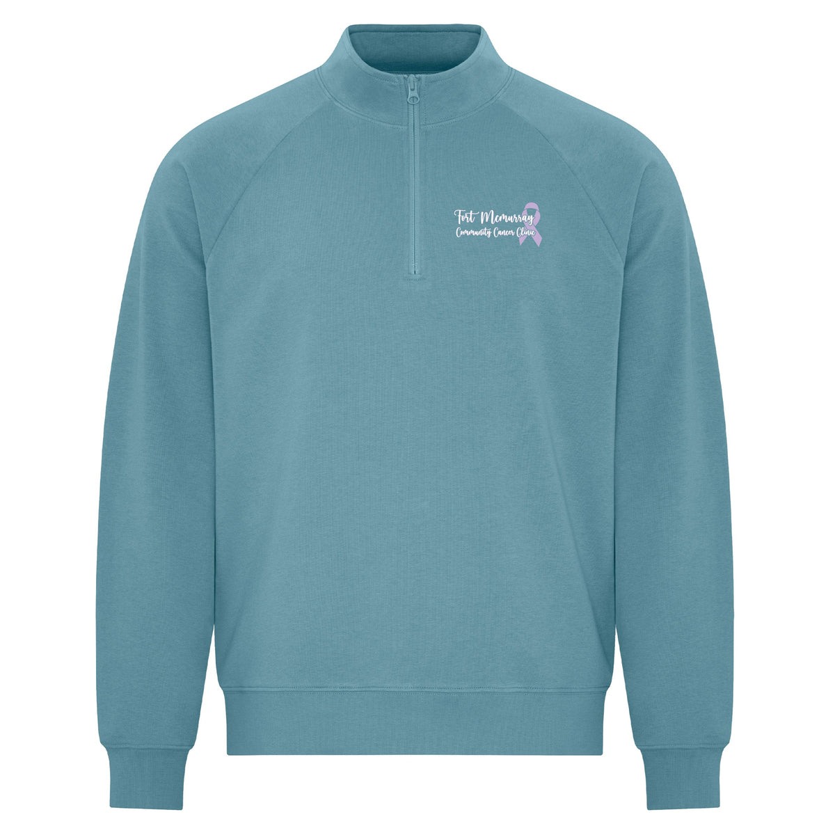 Fort McMurray Community Cancer Clinic - Featherweight 1/4 Zip Sweatshirt